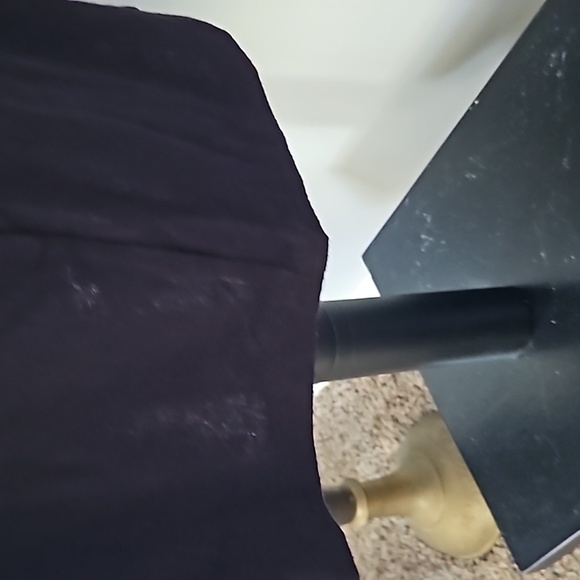 Maurices Black Solid Cut Out Mock Neck Long Sleeve Top NWT - Picture 6 of 10